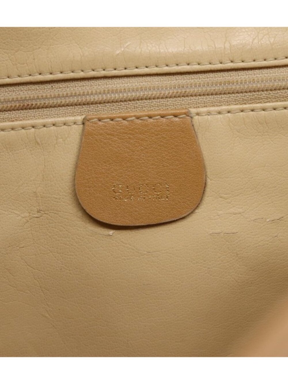 GUCCI Bamboo Shoulder Bag Suede 2way Beige Gold 001 1014 1638 0 - Picture 11 of 16
